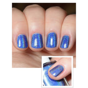 UberChic Beauty All Holo's Eve - Holographic Polish Regular Polish Rosy Brown