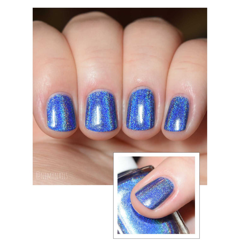 UberChic Beauty All Holo's Eve - Holographic Polish Regular Polish Rosy Brown