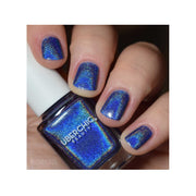 UberChic Beauty All Holo's Eve - Holographic Polish Regular Polish Dark Slate Gray