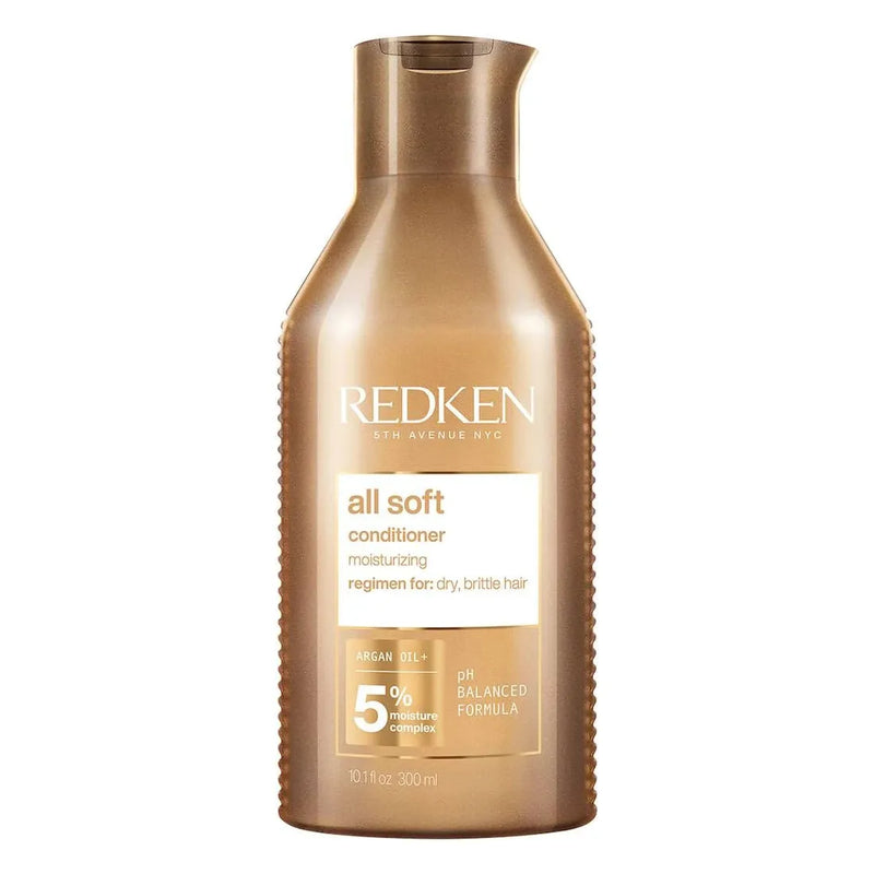 Redken Redken All Soft + Argan Oil Conditioner - 10 fl oz Hair Conditioner Rosy Brown