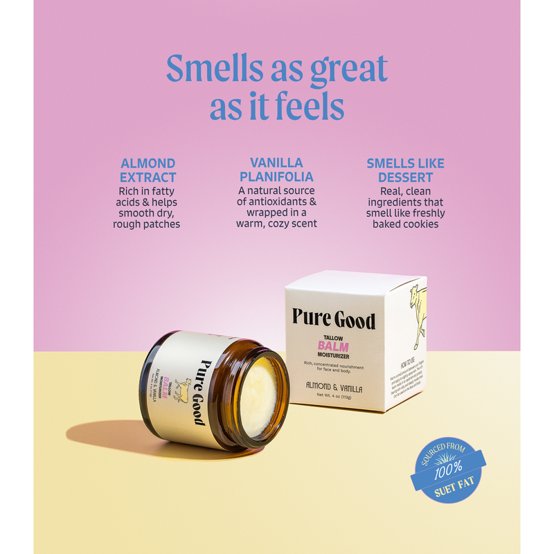 Almond & Vanilla · Tallow Balm