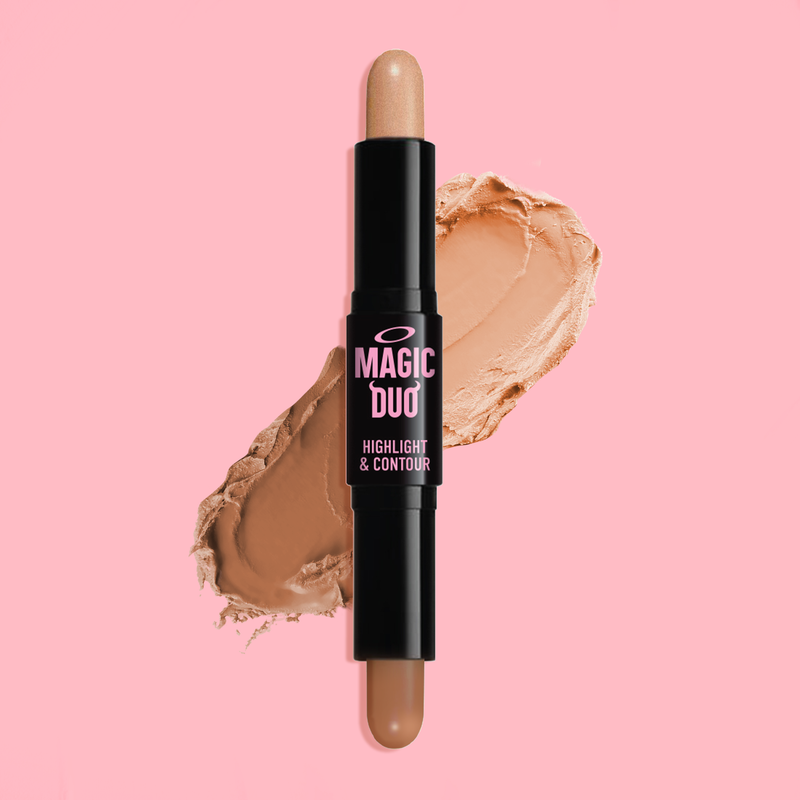 Rude Cosmetics Magic Duo Highlight and Contour Contour Light Pink Almond