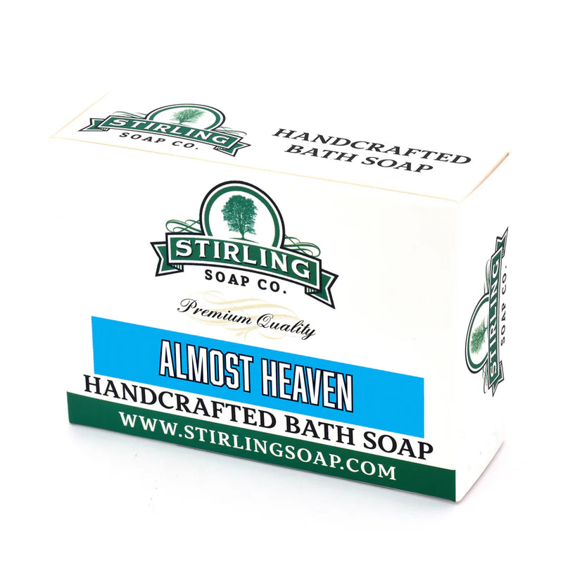 Stirling Soap Co. Stirling Soap Co. Almost Heaven Bath Soap 5.5 Oz Bath Soap White Smoke