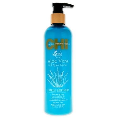 VIP Extensions CHI Aloe Vera Detangling Conditioner, 11.5 oz Conditioner White Smoke