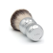 Alpha Brush Shaving Co. Alpha Brush & Shaving Co. Bulldog G4 Shaving Brush Shaving Brush Light Gray Black,Silver
