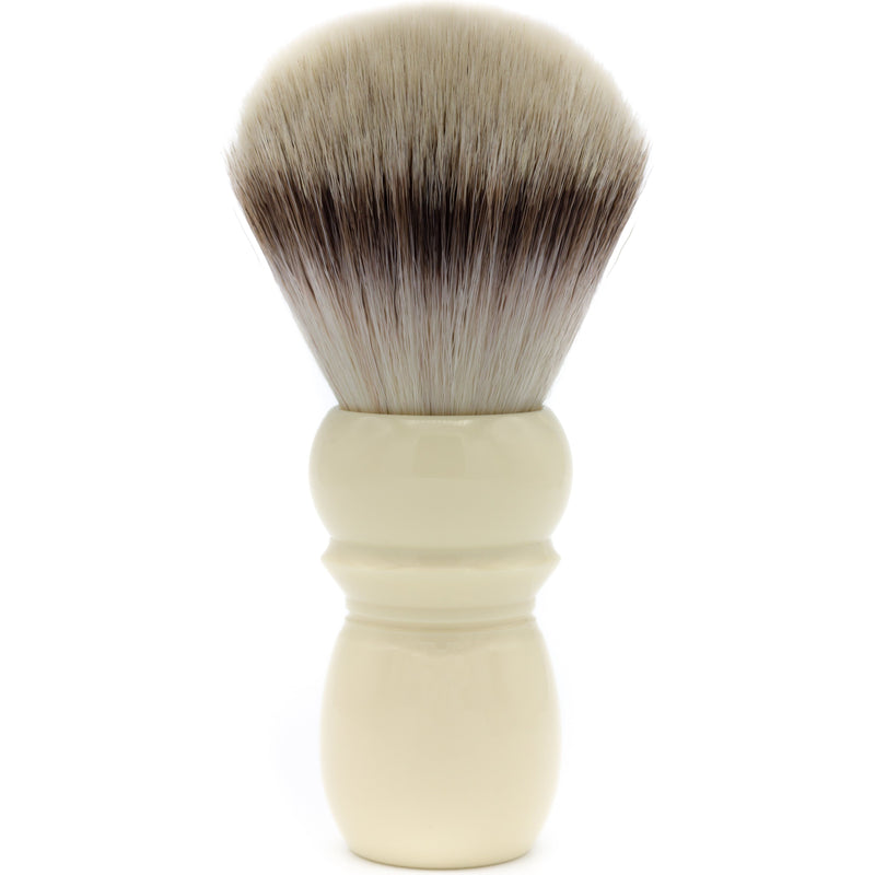 Alpha Brush Shaving Co. Alpha Brush & Shaving Co. Classic G4 Shaving Brush Shaving Brush Gray White