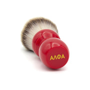 Alpha Brush Shaving Co. Alpha Brush & Shaving Co. Classic G4 Shaving Brush Shaving Brush Maroon Jade,Red,Blue,White