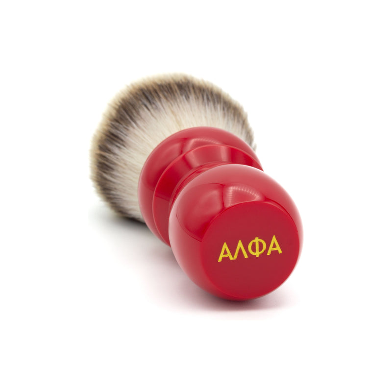 Alpha Brush Shaving Co. Alpha Brush & Shaving Co. Classic G4 Shaving Brush Shaving Brush Maroon Jade,Red,Blue,White