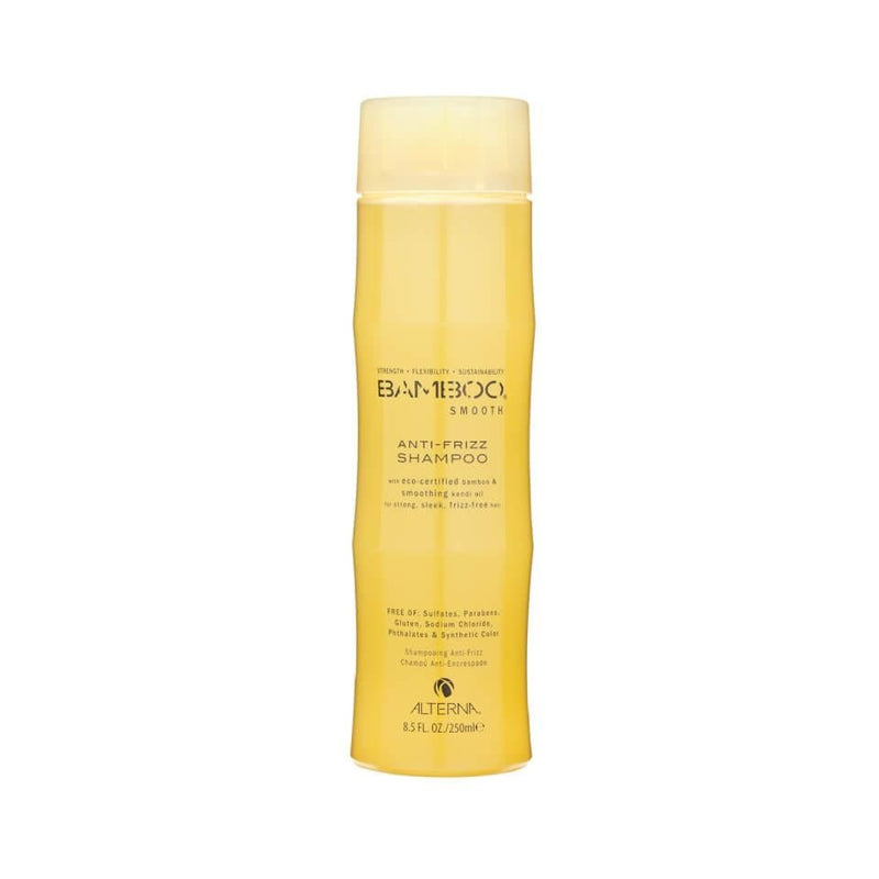 VIP Extensions Alterna Bamboo Smooth Anti-Frizz Shampoo, 8.5 oz Shampoo Light Goldenrod