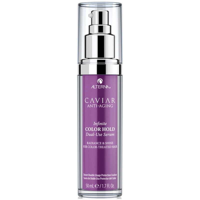 VIP Extensions Alterna Caviar Anti-Aging Infinite Color Hold Dual-Use Serum 1.7 Oz Hair Serum White Smoke