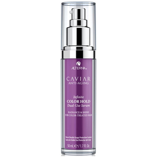 VIP Extensions Alterna Caviar Anti-Aging Infinite Color Hold Dual-Use Serum 1.7 Oz Hair Serum White Smoke