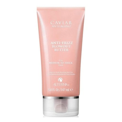 VIP Extensions Alterna Caviar Anti-Frizz Blowout Butter 5 Oz Styling Cream Peach Puff