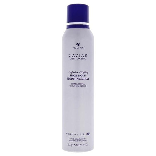 VIP Extensions Alterna Caviar Professional Styling High Hold Finishing Hairspray 12 oz Hairspray Light Gray