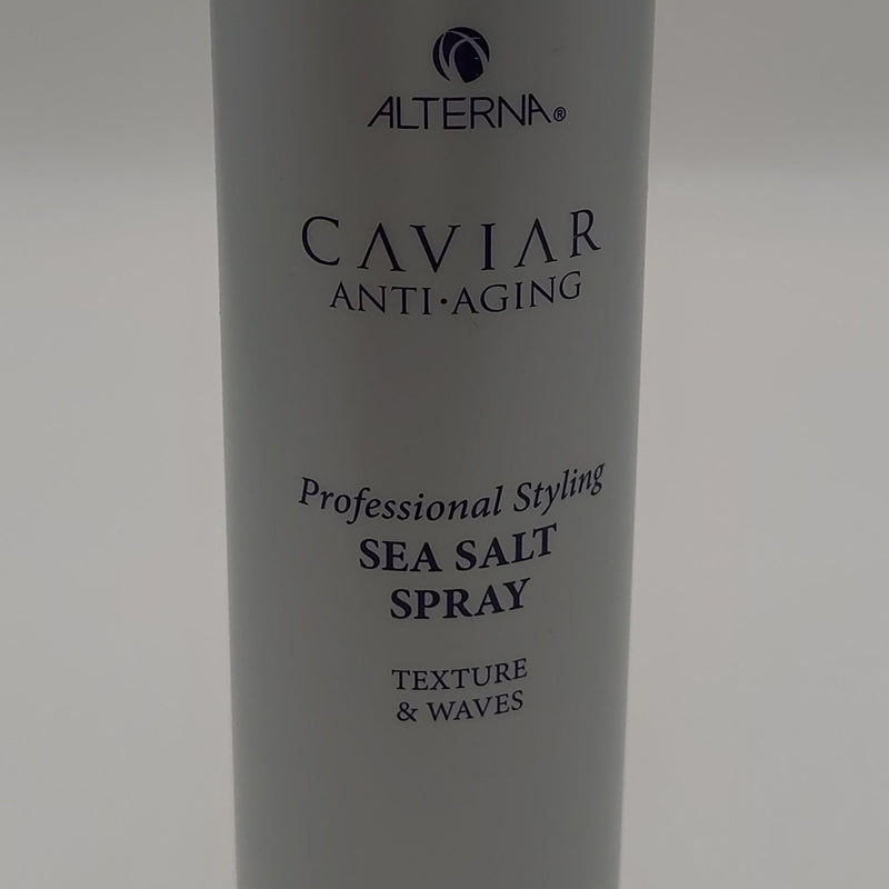 VIP Extensions Alterna Caviar Professional Styling Sea Salt Hairspray 5.0 Oz Styling Spray Dark Gray