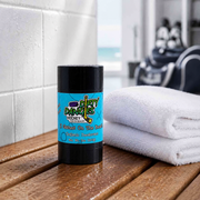 Dirty Dangles Hockey 2 Games on the Beach Aluminum-Free Deodorant Deodorant Light Gray