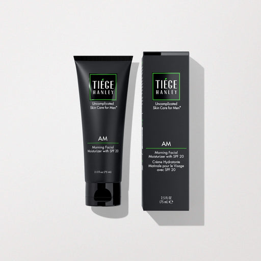 Tiege Hanley Morning Moisturizer with SPF for Men Addon - Builder Dark Slate Gray 90 Day Supply (2.5 fl oz)