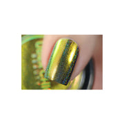 UberChic Beauty Chameleon Holographic Nail Powder: Amazon Princess Powder Dim Gray