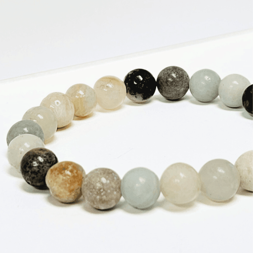 ZAQ Skin & Body Amazon Stone Bracelet - Love Beige 6mm,8mm,10mm