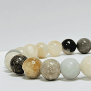 ZAQ Skin & Body Amazon Stone Bracelet - Love Light Gray 6mm,8mm,10mm