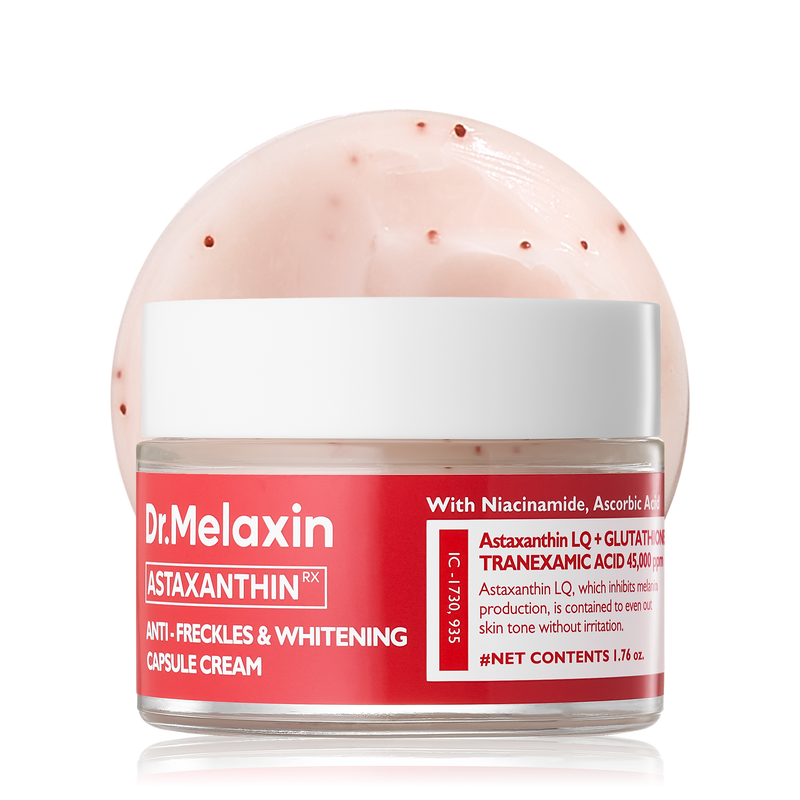 AsiaBeautyMall Dr. Melaxin Astaxanthin Anti-Freckles & Whitening Capsule cream Moisturizer Black