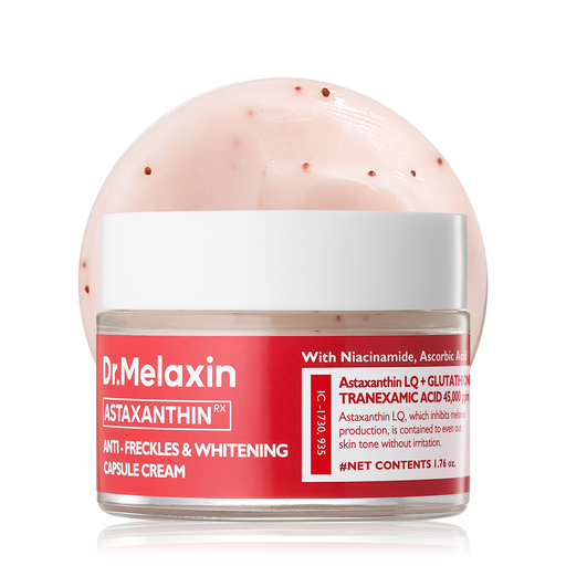 AsiaBeautyMall Dr. Melaxin Astaxanthin Anti-Freckles & Whitening Capsule cream Moisturizer Black