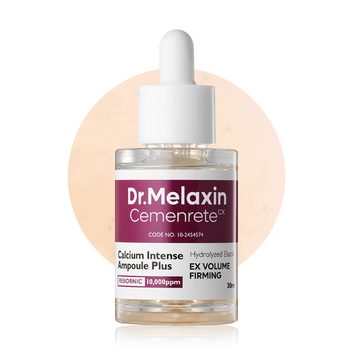 AsiaBeautyMall Dr. Melaxin Cemenrete Calcium Volume Ampoule Plus Serum Black