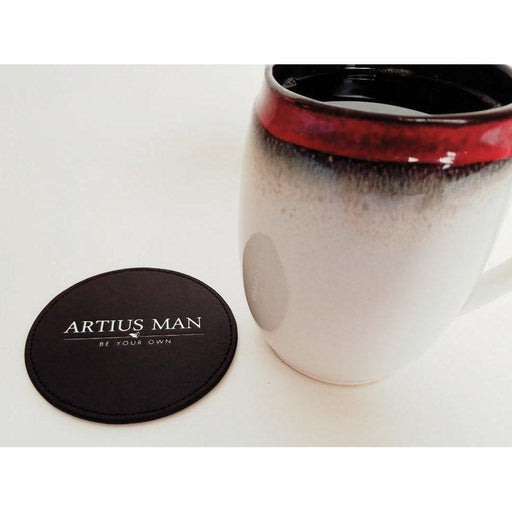 Artius Man Artius Man "Be Your Own" Coasters 2 Pk Black