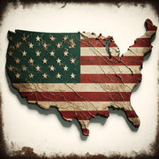 WhollyKaw Wholly Kaw Old Glory Shaving Collection Shaving Set Dark Slate Gray Shaving Soap 4 oz