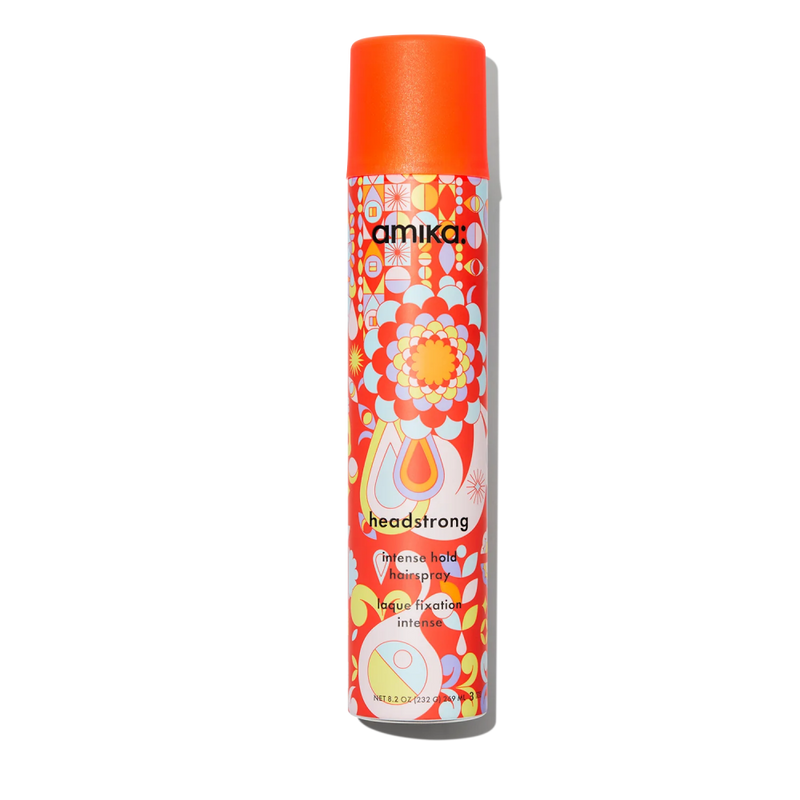 Nava Beauty Amika Headstrong Intense Hold Hairspray 8.2 oz Hair Orange Red Default Title