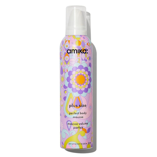 Nava Beauty Amika Plus Size Perfect Body Mousse 8.5 Oz Hair White Smoke