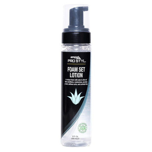 VIP Extensions AmPro PRO STYL Foam Set Lotion - 8 fl oz Hair Care Black