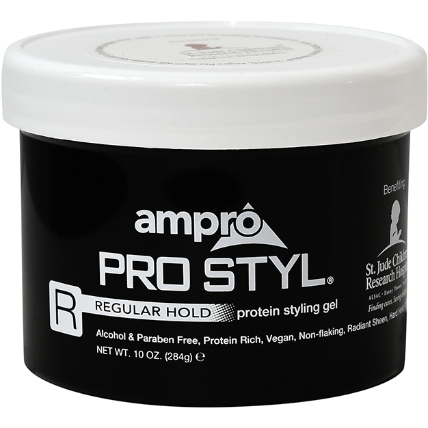 VIP Extensions Ampro Pro Style Regular Hold HAIR PRODUCTS Black 10oz