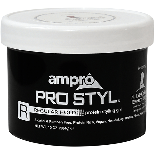 VIP Extensions Ampro Pro Style Regular Hold HAIR PRODUCTS Black 10oz