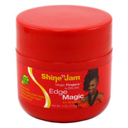 VIP Extensions Ampro Shine 'n Jam Magic Fingers Edge Control, Extreme Hold Edge Control Firebrick 4OZ