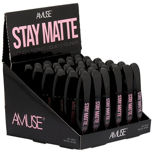 VIP Extensions Amuse Long Lasting Matte Eyeliner Eyeliner White Smoke
