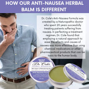 COLEHERBALS LLC 05 - Dr. Cole's Organic Anti-Nausea Herbal Balm Herbal White Smoke