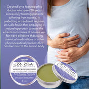 COLEHERBALS LLC 05 - Dr. Cole's Organic Anti-Nausea Herbal Balm Herbal Light Slate Gray