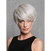 VIP Extensions Hairdo Angled Cut Wig Wig Dark Gray R2 Ebony,R1621S/R1621S+ Glazed Sand,R56/60 Silver Mist,R829S+ Glazed Hazelnut,SS14/88 Rooted Golden Wheat,R11S/R11S+ Glazed Mocha,R6/30  Chocolate Copper,R4 Midnight Brown,SS25 Ginger Blonde