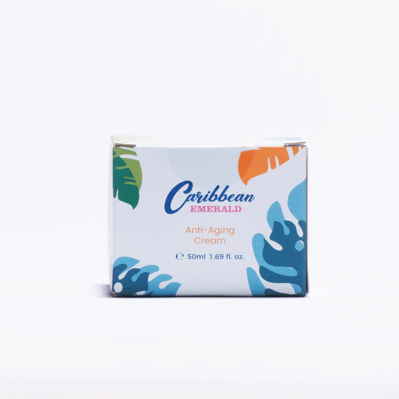 Caribbean Emerald Caribbean Emerald Anti Aging Face Cream 50ml Face Cream Light Gray