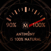 House of Matriarch High Perfumery ANTIMONY - 100% Natural Kohl & Incense High Perfumery Perfume Black 3.3ml,16ml,50ml