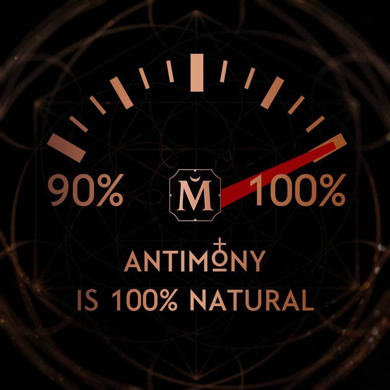 House of Matriarch High Perfumery ANTIMONY - 100% Natural Kohl & Incense High Perfumery Perfume Black 3.3ml,16ml,50ml