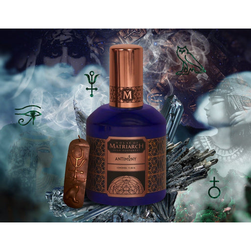 House of Matriarch High Perfumery ANTIMONY - 100% Natural Kohl & Incense High Perfumery Perfume Dark Slate Gray 50ml