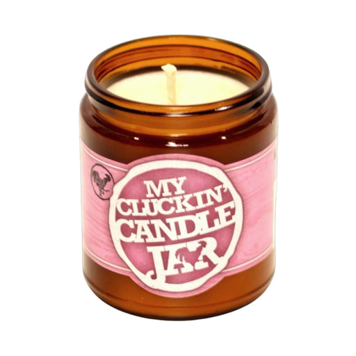 My Cluck Hut Apple Champagne | My Cluckin’ Candle Jar Candles White Smoke