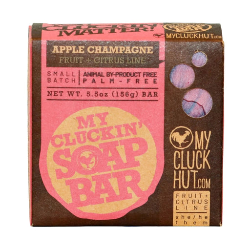 My Cluck Hut Apple Champagne | My Cluckin' Soap Bar Soap Light Coral