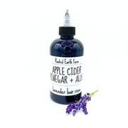 Rooted Earth Farm + Apothecary Herbal Aloe Vinegar Hair Rinse Hair + Nail Care White Smoke Lavender