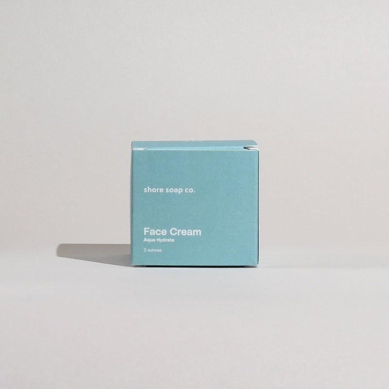 Shore Soap Co. Aqua Hydrate Face Cream Face Dark Gray