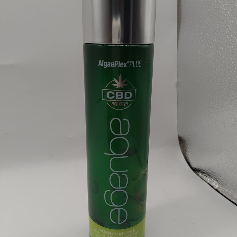 VIP Extensions Aquage AlgaePlex Plus CBD Hydrating Conditioner 10oz Hair Care Dark Gray