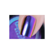 UberChic Beauty Chameleon Nail Powder: Arabian Nights Powder Slate Blue