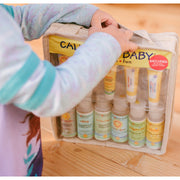 California Baby 100% Plant-based Collection™ Deluxe Travel Set Gifts & Totes Tan