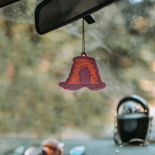 Good & Well Supply Co Arches National Park Air Freshener Vehicle Air Fresheners Dim Gray